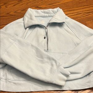 Light Blue Half-Zip